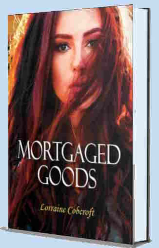 A 3D image of the book Mortgaged Goods