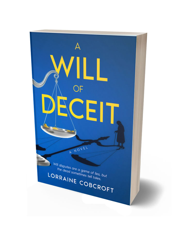 3D image of book A Will of Deceit